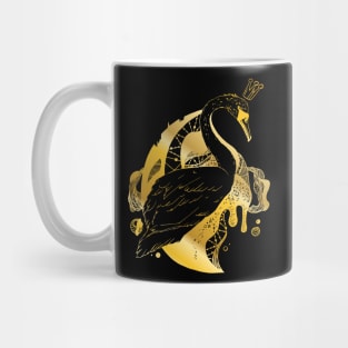 Gold Swan Queen Mug